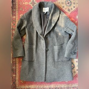 Derek Lam 10 Crosby gray coat